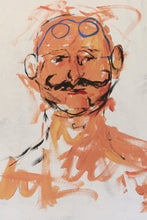 Load image into Gallery viewer, *RARE OPPORTUNITY* Man on Canvas- Original- Framed
