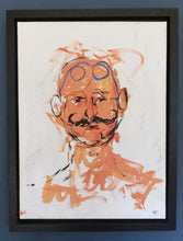 Load image into Gallery viewer, *RARE OPPORTUNITY* Man on Canvas- Original- Framed