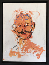 Cargar imagen en el visor de la galería, Hombre sobre lienzo- Original 
