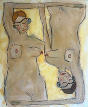 Load image into Gallery viewer, Two Nudes On Canvas - Signed Print
