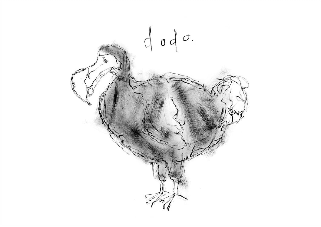 Dodo- Signed Print