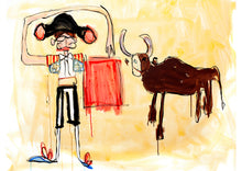 Charger l'image dans la galerie, El Matador On Canvas - Signed Print
