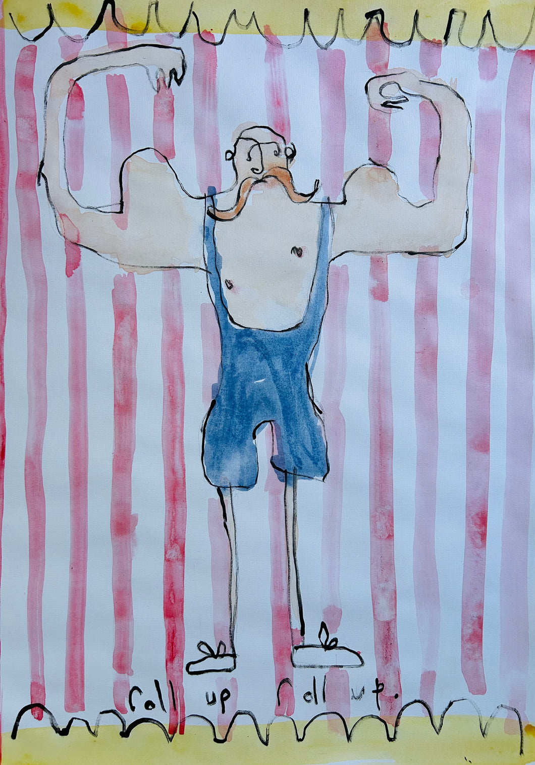 Strongman - Signed Print