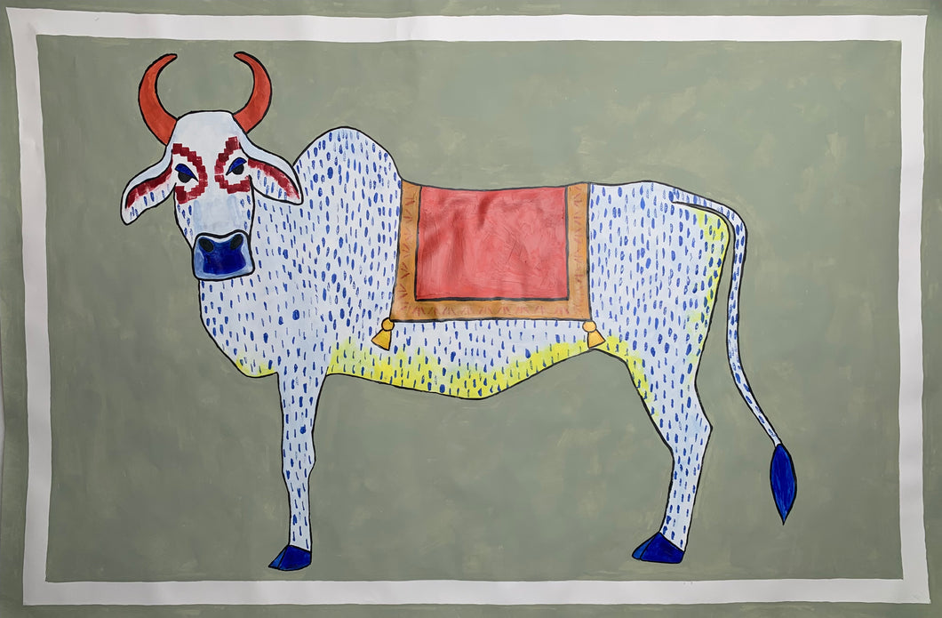 Indian Cow- Original